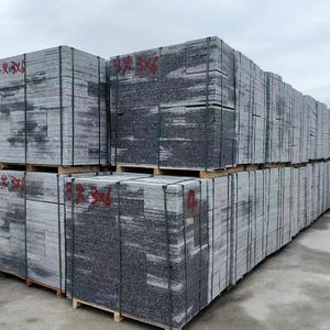 Granit moderne <span class=keywords><strong>Carré</strong></span> Plat Côté <span class=keywords><strong>Bordure</strong></span> Pierre Sésame Blanc Gris Noir Jaune Rouille Litchi Surface Jardin Pavage Pierre Firebrick - Product Image 2