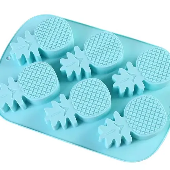 Tự Làm Trái Cây Ice Khay Với Phong Cách Khác Nhau Dâu Tây Dưa Hấu Dứa Trái Cây Hình Silicone Ice Cube Khuôn