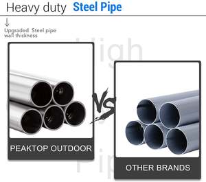 Mưa nơi trú ẩn bóng râm từ tia cực tím dễ dàng để tháo rời và lắp ráp xe tán - Product Image 5