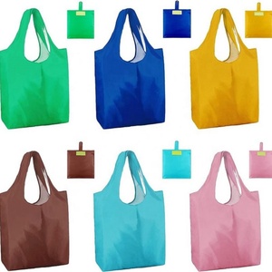 Machine Washable Nylon <b>Bags</b> Customized RPET Polyester Foldable Shopping <b>Bags</b> - Product Image 4