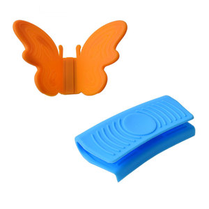 磁気式火傷防止バタフライシリコンボウルグラバー、鍋ハンドルホルダー、オーブンベーキンググローブ、耐熱・滑り止め - Product Image 2