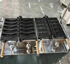 <span class=keywords><strong>Gaufrier</strong></span> professionnel <span class=keywords><strong>vertical</strong></span> industriel et commercial belge à gaz et électrique, quatre emplacements, double, pour gaufres en nid d'abeille et gaufres rondes - Product Image 5