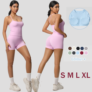 Vêtements de sport confortables sans couture, personnalisables avec logo, vente en gros, tenue de yoga respirante pour femmes, tailles plus grandes - Product Image 4