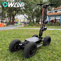 Scooter à 4 roues de 13 pouces, batterie au lithium 48V 34Ah, moteur double 3600W, suspension McPherson, tout-terrain, ATV électrique de ville, quad, 200 kg