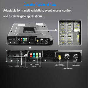 Machine de paiement automatique sans argent liquide pour billets ou codes de transport en commun IK07 4G, validateur sans contact P18-Q - Product Image 6