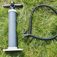 LuWay Double-Action Main Pompe À Air À La Mode Portable Gonfleur Outil pour 1mm D'épaisseur pour Air Tente Planche De Surf pour Camping Randonnée