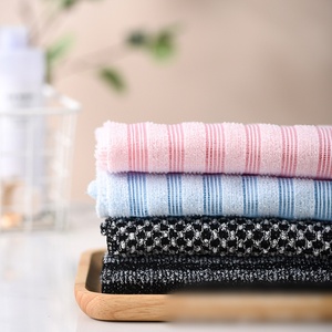 Exfoliating Scrub Bath Towel Body Back Wash Cloth Scrubber, Soft <b>Shower</b> Sponge Essential Bathroom Cleansing <b>Accessories</b> - Product Image 3