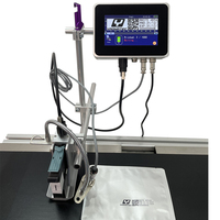 Impresora de Inyección de Tinta Térmica de Pulverización Continua Automática YAOMATEC de 12,7 mm, Codificación por Lotes en Línea, Máquina de Codificación de Fechas de Caducidad