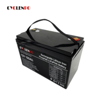 Baterai Lithium Lifepo4 Koneksi Nirkabel 12 Volt 100Ah dengan Masa Pakai Panjang 6000 Siklus, Garansi 2 Tahun untuk Mobil, UPS, RV, Kapal, dan Tenaga Surya