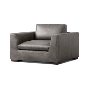 Divano di Alta Gamma <span class=keywords><strong>Modena</strong></span> con Braccioli Affusolati per <span class=keywords><strong>Ufficio</strong></span> e Soggiorno, Set di Divani Personalizzabili con Cuscini in Pelle e Struttura in Legno Massello - Product Image 6