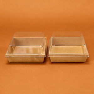 Bánh Sandwich bao bì hộp, vuông tuyết Kem Bánh hộp, dùng một lần thịt xỉa, sò điệp, sushi và Món Tráng Miệng Đóng gói hộp - Product Image 2