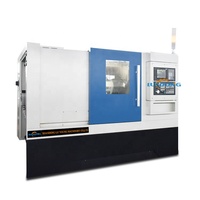 Tour cnc à tourelle à lit incliné automatique de haute précision TCK6336