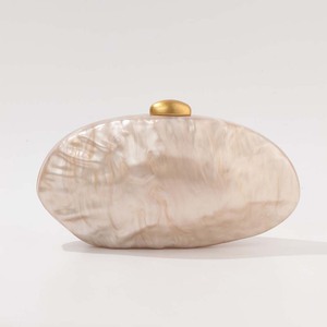 Nouveau sac à main élégant à la mode sacs à main coquille acrylique chaîne sacs de soirée embrayages pour les femmes dîner de fête de mariage - Product Image 4