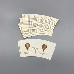 Customized Printing Single Wall Paper Cup <b>Fan</b> for Hot Drinks - Product Image 5