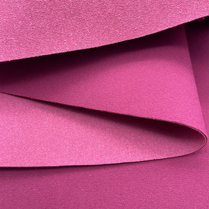 Cuero de vaca desplumado cepillado tipo gamuza para muebles e interiores, disponible en varios colores, suministro de fábrica. - Product Image 3