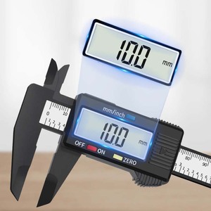 Thước kẹp điện tử kỹ thuật số có độ chính xác cao Sợi nhựa chắc chắn để đo kích thước đồ trang sức Đồ sưu tầm Vòng tay ngọc bích - Product Image 3