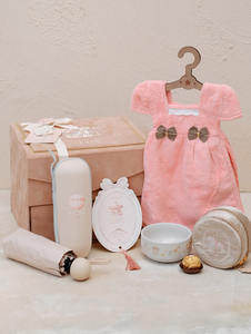 Boîte cadeau personnalisée pour bébé en velours et daim Tiroir Sac à monnaie Boîtes <span class=keywords><strong>de</strong></span> coffre pour cadeaux Bijouterie pour enfant Boîte <span class=keywords><strong>souvenir</strong></span> pleine lune - Product Image 4