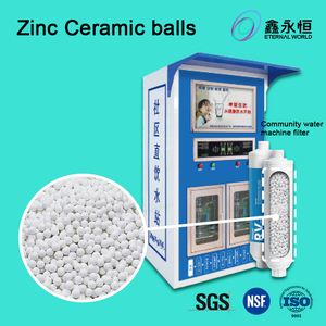 Billes filtrantes en céramique de zinc ETERNAL WORLD pour le traitement de l'eau minérale et la libération d'ions - Product Image 3