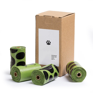 Sacs à déjections canines biodégradables non parfumés, respectueux de l'environnement - Product Image 1