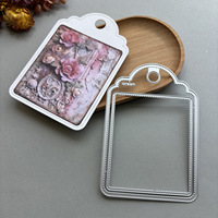 Moule de découpe d'étiquettes en forme de lettres, idéal pour les albums de scrapbooking et la décoration intérieure, pour la création de pages détachées.