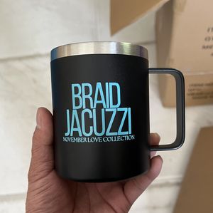 Taza para acampar con logotipo personalizado 12oz 14oz 16oz 24oz taza de café de agua de viaje vaso con aislamiento térmico taza de café de acero inoxidable de metal - Product Image 4