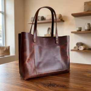 Sacs à main pour femmes en cuir véritable tendance, fermeture à glissière, imperméables, légers, antivol, durables, personnalisables 3L+ - Product Image 6