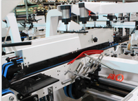 Machine automatique de pliage et de collage de petites boîtes SHH-800AG, mini plieuse-colleuse de boîtes droites à fond à verrouillage automatique