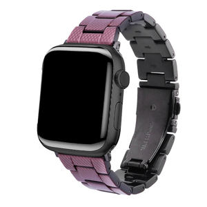 2023 nuovo cinturino in resina arcobaleno doppio colore per orologio <span class=keywords><strong>Apple</strong></span> 38mm 41mm 42 44 45 49mm 4 5 6 <span class=keywords><strong>7</strong></span> <span class=keywords><strong>8</strong></span> cinturino Ultra resina - Product Image 3