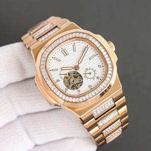 Reloj Mecánico para Hombre de Edición Limitada con Diamantes, Movimiento Automático, que Irradia Vitalidad Juvenil y una Sensación de Composición - Product Image 1