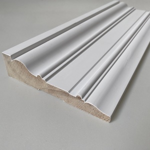 Rodapié Personalizado al por Mayor de Fábrica con Luces LED, Moldura de Madera para Decoración - Product Image 2