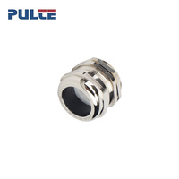 Presse-étoupe basse tension en laiton nickelé PULTE PG36 |   Connecteur métallique étanche IP68 certifié CE/ROHS 24-32mm électrique