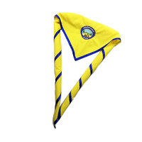 Foulard Scout Fille Garçon Garçon Logo Personnalisé Vente en Gros Pas Cher Tissu Broderie Pathfinder Foulard et Patchs