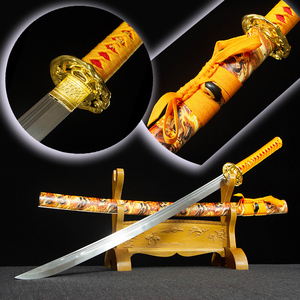 Épée de samouraï Iaiai japonaise en métal forgé à la main, 102 cm, modè<span class=keywords><strong>le</strong></span> « Flame Evil Spirit », cadeau pour homme, objet de collection, vente en gros - Product Image 1