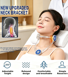 Corrector de Postura Plegable OEM ODM de PC+TPU 360 °   Soporte Ajustable para Tracción Cervical, Anti-Inclinación de Cabeza hacia Adelante, Alivio del Dolor de Cuello - Product Image 6