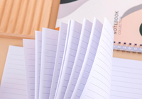 2025 planificateurs à couverture souple promotionnels en gros fournitures scolaires et de bureau impression cahier de colle à spirale personnalisé