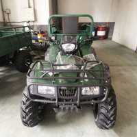 Quad tout-terrain professionnel robuste 4x4 300cc à refroidissement par eau pour l'agriculture, la ferme et le transport sur terrain accidenté