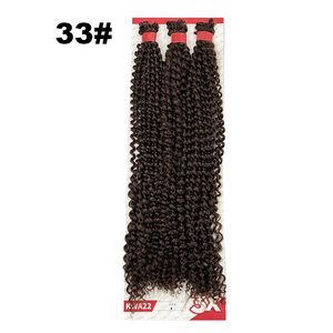 Extensiones de Cabello para Trenzas Jerry Curl Long 3x Water Wave, Micro Trenzas de 24 Pulgadas Pre-Enlazadas, <span class=keywords><strong>Kima</strong></span> Passion Twist 300g, Extensiones de Cabello para Crochet - Product Image 5