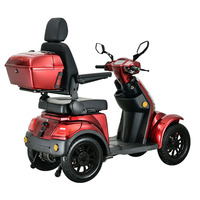 Tricycle électrique Xinqiang 2026 1000W 25KM/H, scooter de loisirs à 4 roues pour personnes âgées