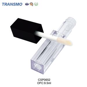 Nouveaux tubes de brillant à lèvres écologiques à grande brosse, contenants de brillant à lèvres 7,5 ml avec étiquettes, vente en gros, baume à lèvres vide OEM à grande brosse - Product Image 5