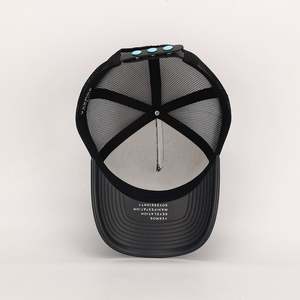 BSCI haute qualité personnalisé 5 panneaux casquette de camionneur en cuir sérigraphie Sports de plein air maille pêche casquette de Baseball pour voyage - Product Image 6