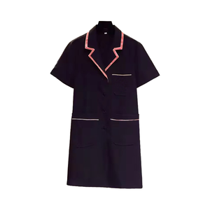 Ensemble de blouses médicales unisexe en coton 100% avec impression dessinée à la main et broderie gratuite - Product Image 4