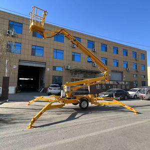 Elevador Articulado Telescópico a Diesel/Bateria, Plataforma de Elevação com Braço Articulado Tipo Aranha - Product Image 6