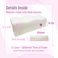 Broderie Logo Léger BBL Oreiller Brésilien Butt Lift Oreiller Après Chirurgie Coussin de Siège pour avec Housse Lavable Amovible