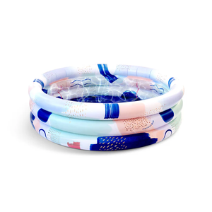 <span class=keywords><strong>Mini</strong></span> bañera plegable de lujo de diseño personalizado, piscina inflable suave de PVC para adultos, Piscina Spa, piscina de tres anillos - Product Image 2