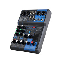 Console de mixage audio professionnelle MG06X 6 canaux, stéréo, pour scène live et enregistrement