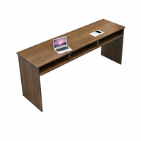 Table de formation en bois moderne et minimaliste, bureau de conférence, longue table de bureau pour entreprise, école, salle de classe, cours de soutien scolaire