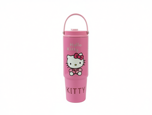 Thermos Hello Kitty in Acciaio Inox con Isolamento 12-24 Ore, Borraccia Termica da Viaggio con Coperchio, Design Cartoon - Product Image 1