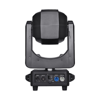 Projecteur à tête mobile 48+8 Prismes 295W Beam Shaking, Lampe à tête mobile Sharpy Beam 295 MSD avec anneau auxiliaire pour éclairage de scène