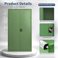 Armoires d'organisation d'outils en métal sur mesure pour garage, entrepôt, poste de travail, OEM ODM, verrouillables, 8 tiroirs, armoire à outils en acier