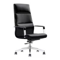 Chaise de bureau en cuir Huangs, mobilier de bureau de haute qualité pour les PDG et le personnel exécutif